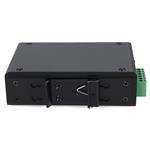 Picture of 2 10/100Base-TX(RJ-45) to 1 100Base-BXU(ST) SMF 1310nmTX/1550nmRX 20km Industrial Media Converter Switch