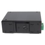 Picture of 2 10/100/1000Base-TX(RJ-45) to 2 1000Base-BXU(ST) SMF 1310nmTX/1550nmRX 20km Industrial Media Converter