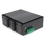 Picture of 2 10/100/1000Base-TX(RJ-45) to 2 1000Base-BXU(ST) SMF 1310nmTX/1550nmRX 20km Industrial Media Converter