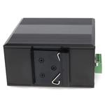 Picture of 1 10/100/1000Base-TX(RJ-45) to 1 1000Base-LX(FC) SMF 1310nm 20km Industrial Media Converter