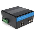Picture of 1 10/100/1000Base-TX(RJ-45) to 1 1000Base-LX(FC) SMF 1310nm 20km Industrial Media Converter