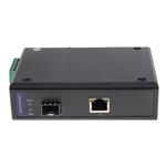 Picture of 10/100/1000Base-TX(RJ-45) to Open SFP Port Industrial POE Media Converter
