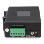 Picture of 100/1000/10000Base-TX(RJ-45) to Open SFP+ Port POE 90W Industrial Media Converter