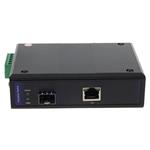 Picture of 1 10/100/1000Base-TX(RJ-45) to 1 Open SFP Port Industrial Media Converter