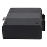 Picture of 1 10/100/1000Base-TX(RJ-45) to 1 1000Base-SX(ST) MMF 850nm 550m Industrial Mini Media Converter With POE+