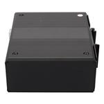 Picture of 10/100/1000Base-TX(RJ-45) x2 to 2 Open SFP Port Managed Industrial Media Converter Switch