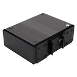 Picture of 10/100/1000Base-TX(RJ-45) x2 to 2 Open SFP Port Managed Industrial Media Converter Switch