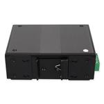 Picture of 10/100/1000Base-TX(RJ-45) x2 to 2 Open SFP Port Managed Industrial Media Converter Switch