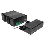 Picture of 1x 10/100/1000Base-TX(RJ-45) to 1x Open SFP Port Managed Industrial Media Converter Switch