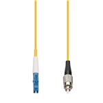 Picture of 10m LC to FC Yellow OS2 Simplex LSZH SMF Fiber Patch Cable