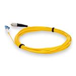 Picture of 5m LC to FC Yellow OS2 Simplex OFNR (Riser-Rated) SMF Fiber Patch Cable