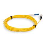 Picture of 5m LC to FC Yellow OS2 Simplex OFNR (Riser-Rated) SMF Fiber Patch Cable
