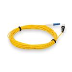Picture of 5m LC to FC Yellow OS2 Simplex OFNR (Riser-Rated) SMF Fiber Patch Cable