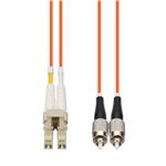 Picture of 6m LC to FC Orange OM1 Duplex OFNR (Riser-Rated) MMF Fiber Patch Cable