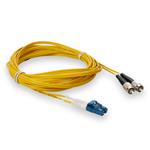 Picture of 8m LC to FC Yellow OS2 Duplex OFNR (Riser-Rated) SMF Fiber Patch Cable