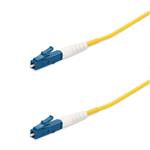Picture of 0.2m LC to LC Yellow OS2 Simplex LSZH SMF Fiber Patch Cable