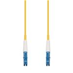 Picture of 0.3m LC to LC Yellow OS2 Simplex LSZH SMF Fiber Patch Cable