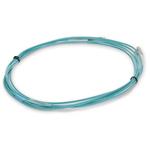 Picture of 0.5m LC to LC Aqua OM4 Simplex OFNR (Riser-Rated) Fiber Patch Cable