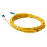Picture of 0.5m LC to LC Yellow OS2 Simplex LSZH SMF Fiber Patch Cable