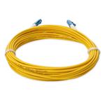 Picture of 0.5m LC to LC Yellow OS2 Simplex LSZH SMF Fiber Patch Cable