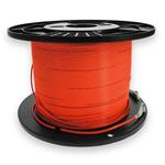 Picture of 100m LC to LC Orange OM4 Duplex OFNR (Riser-Rated) TAA Fiber Patch Cable