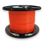 Picture of 100m LC to LC Orange OM4 Duplex OFNR (Riser-Rated) Fiber Patch Cable