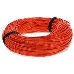 Picture of 100m LC to LC Orange OM1 Duplex OFNR (Riser-Rated) MMF Fiber Patch Cable
