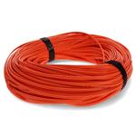 Picture of 100m LC to LC Orange OM1 Duplex OFNR (Riser-Rated) MMF Fiber Patch Cable