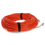 Picture of 100m LC to LC Orange OM1 Duplex OFNR (Riser-Rated) MMF Fiber Patch Cable