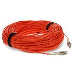 Picture of 100m LC to LC Orange OM1 Duplex OFNR (Riser-Rated) MMF Fiber Patch Cable