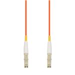 Picture of 100m LC to LC Orange OM1 Simplex OFNP (Plenum-Rated) MMF Fiber Patch Cable