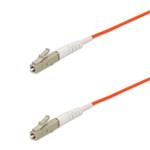 Picture of 100m LC to LC Orange OM1 Simplex OFNP (Plenum-Rated) MMF Fiber Patch Cable