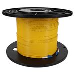 Picture of 100m LC to LC Yellow OS2 Simplex OFNP (Plenum-Rated) SMF Fiber Patch Cable