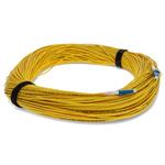 Picture of 100m LC to LC Yellow OS2 Simplex OFNR (Riser-Rated) SMF Fiber Patch Cable