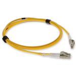 Picture of 10m LC to LC Yellow OM3 Duplex OFNR (Riser-Rated) Fiber Patch Cable