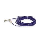 Picture of 10m LC to LC Purple OM4 Duplex OFNP (Plenum-Rated) Fiber Patch Cable