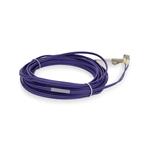 Picture of 10m LC to LC Purple OM4 Duplex OFNP (Plenum-Rated) Fiber Patch Cable