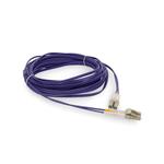Picture of 10m LC to LC Purple OM4 Duplex OFNP (Plenum-Rated) Fiber Patch Cable