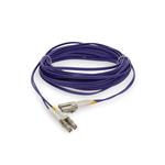Picture of 10m LC to LC Purple OM4 Duplex OFNP (Plenum-Rated) Fiber Patch Cable