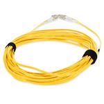 Picture of 10m LC to LC Yellow OM4 Duplex OFNP (Plenum-Rated) TAA Fiber Patch Cable