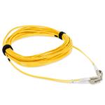 Picture of 10m LC to LC Yellow OM4 Duplex OFNP (Plenum-Rated) TAA Fiber Patch Cable