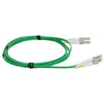 Picture of 10m LC to LC Green OM1 Duplex OFNR (Riser-Rated) MMF Fiber Patch Cable