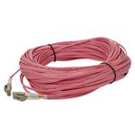 Picture of 11m LC to LC Pink OM4 Duplex OFNR (Riser-Rated) Fiber Patch Cable