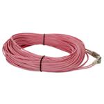 Picture of 11m LC to LC Pink OM4 Duplex OFNR (Riser-Rated) Fiber Patch Cable