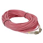 Picture of 11m LC to LC Pink OM4 Duplex OFNR (Riser-Rated) Fiber Patch Cable