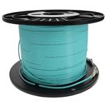 Picture of 125m LC to LC Aqua OM4 Duplex OFNR (Riser-Rated) Fiber Patch Cable