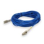Picture of 12m LC to LC Blue OM4 Duplex OFNR (Riser-Rated) Fiber Patch Cable