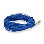 Picture of 12m LC to LC Blue OM4 Duplex OFNR (Riser-Rated) Fiber Patch Cable