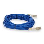 Picture of 12m LC to LC Blue OM4 Duplex OFNR (Riser-Rated) Fiber Patch Cable