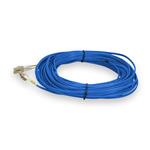 Picture of 12m LC to LC Blue OM4 Duplex OFNP (Plenum-Rated) TAA Fiber Patch Cable